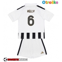Otroške Nogometnih dresov Juventus Lloyd Kelly #6 Domači 2026-27 Kratki rokavi (+ hlače)